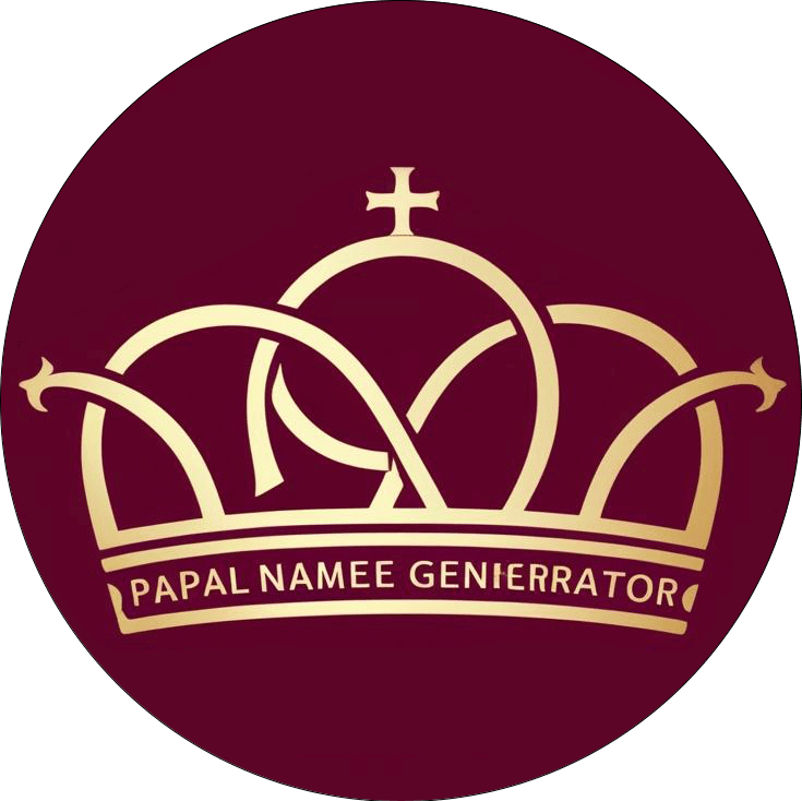 Papal Name Generator crown logo
